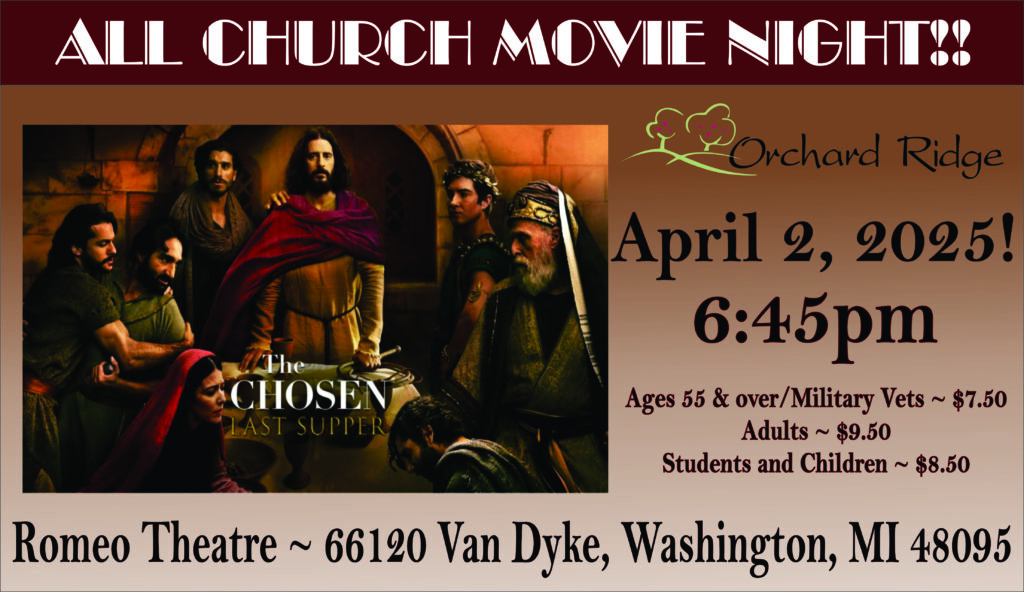 All Church Movie Night!