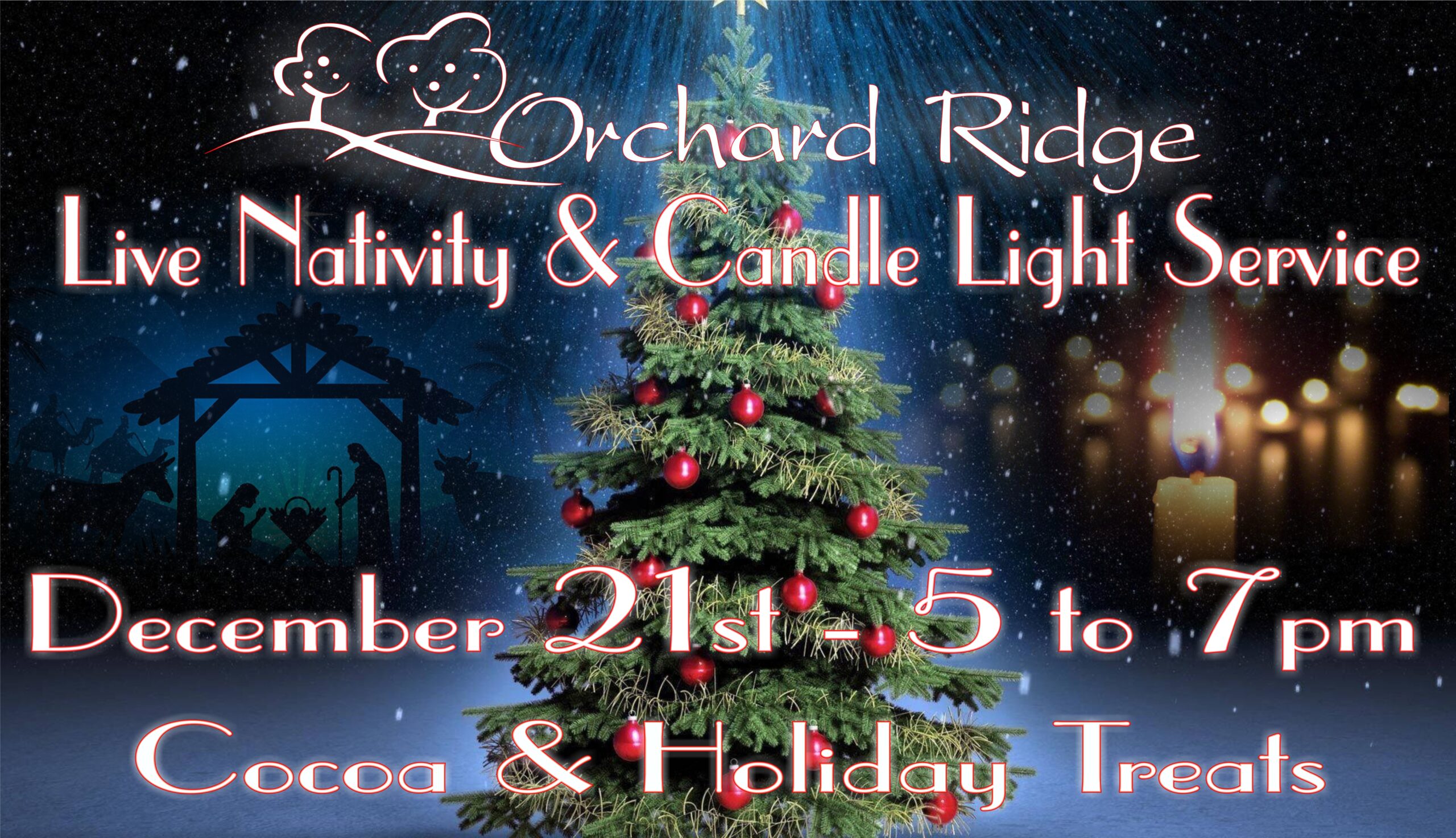Live Nativity & Candle Light Service