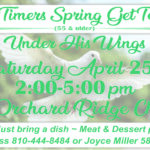 Prime Timers Spring Dinner