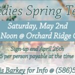 Ladies Spring Tea