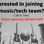 Join Worship & Tech Team!