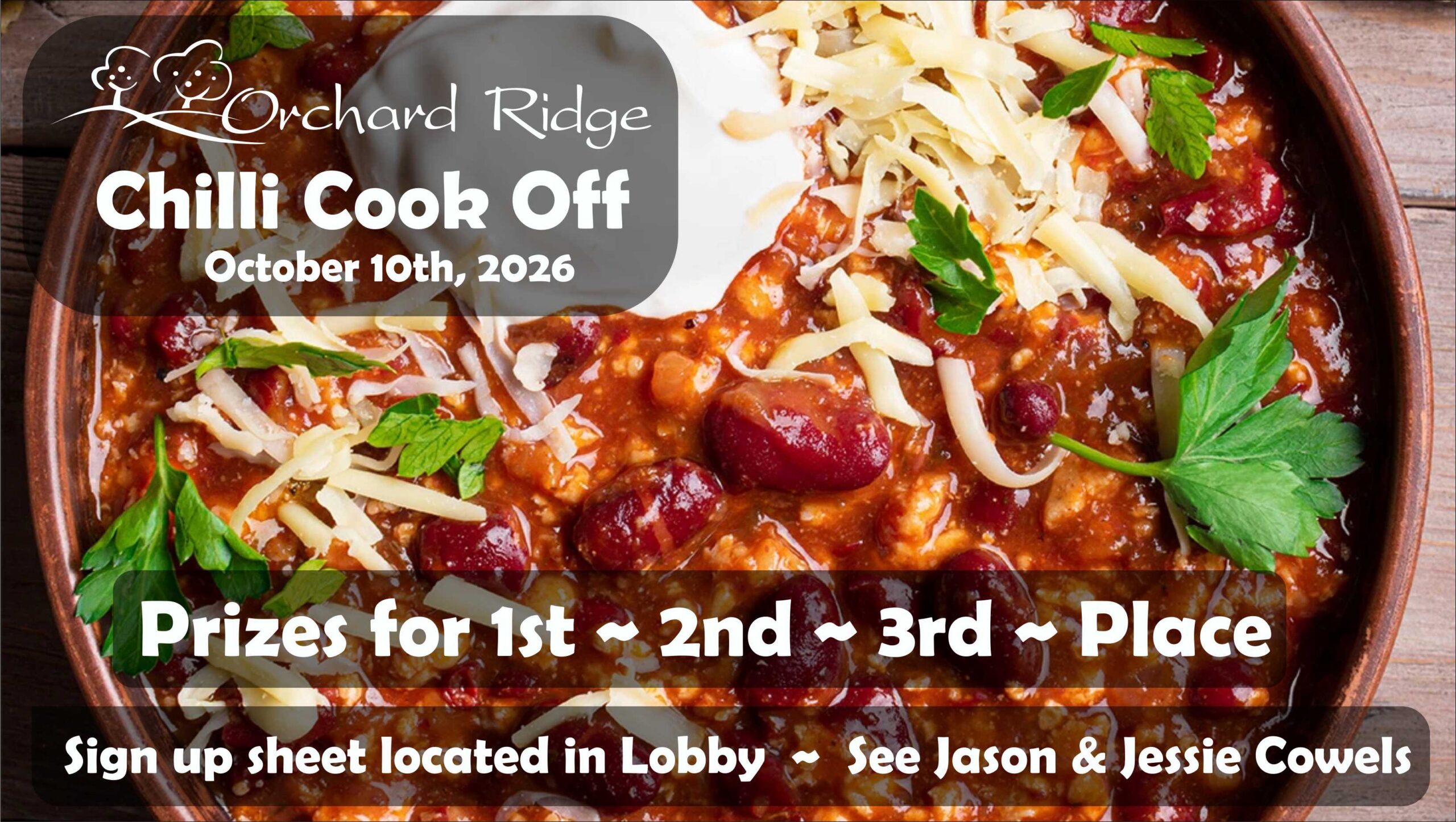 Chili Cook Off!
