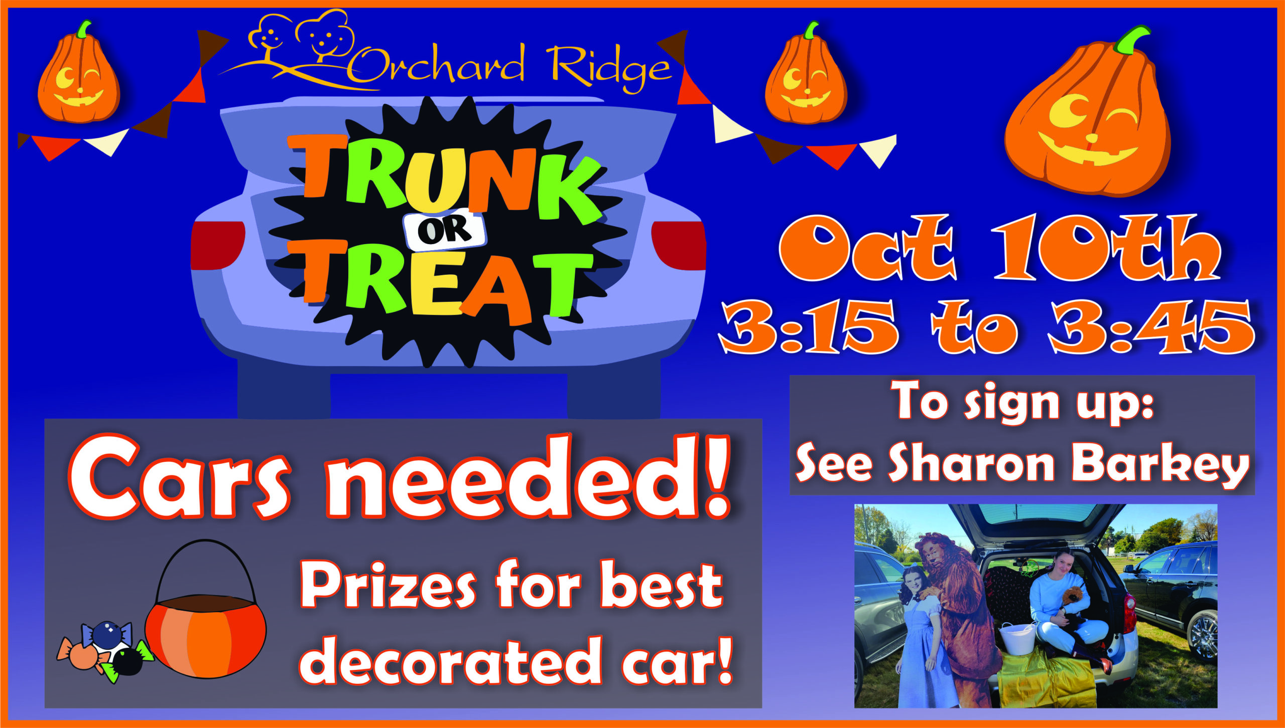 Trunk or Treat!