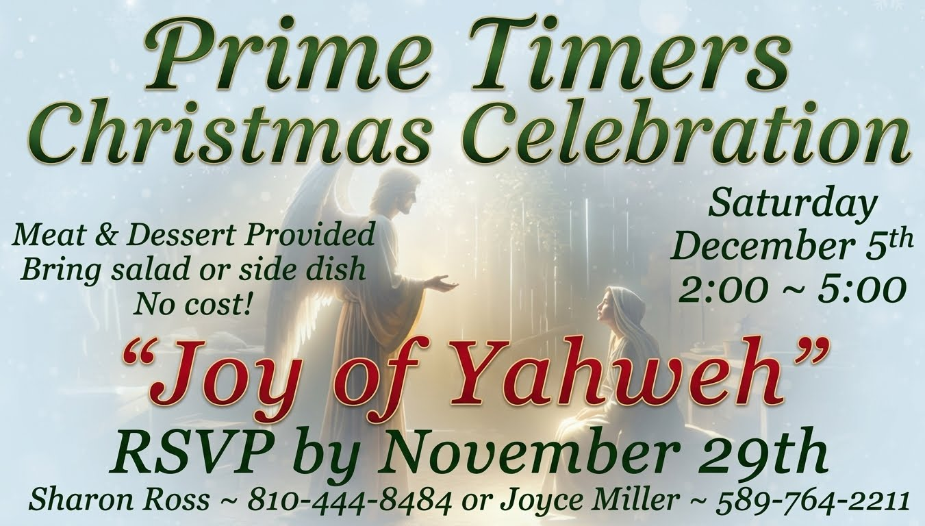 Prime Timers Christmas Celebration